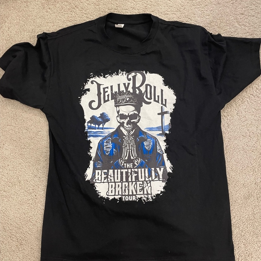 Jelly Roll Black Graphic T-Shirt